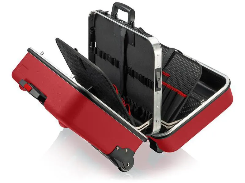 Knipex Werkzeugkoffer BIG Twin Move RED Elektro -teilig Knipex Werkzeugkoffer BIG Twin Move RED Elektro -teilig
