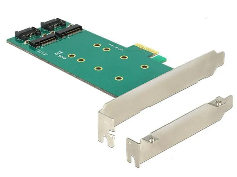 Delock Host Bus Adapter Controller PCI-ex4 - M.2, 2Port