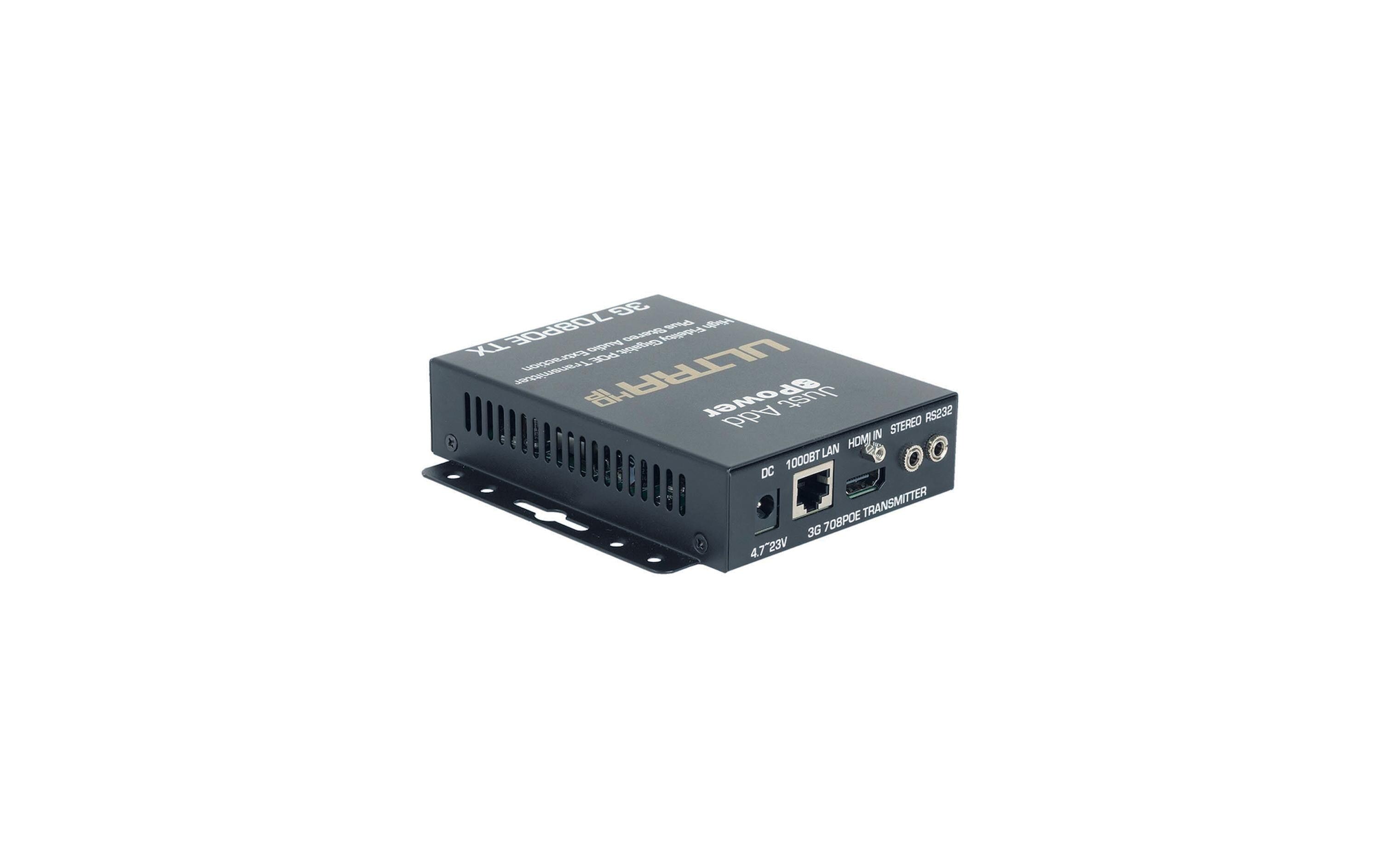 JUSTADDPOWER IP Transmitter VBS-HDIP-708POE HDMI, PoE, Audio, 4K JUSTADDPOWER IP Transmitter VBS-HDIP-708POE HDMI, PoE, Audio, 4K