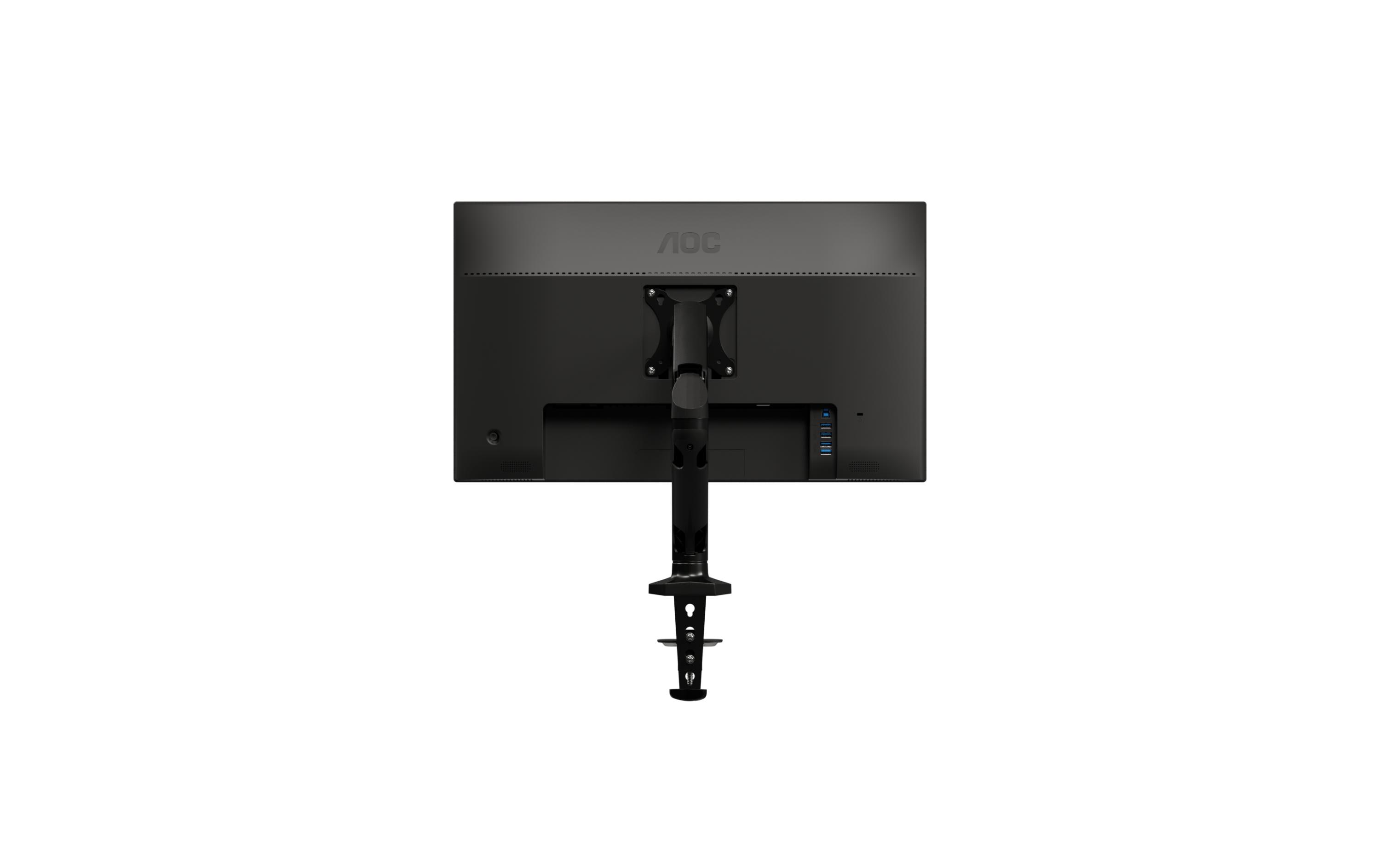 AOC Tischhalterung AS110D0 Single bis 9 kg – Schwarz