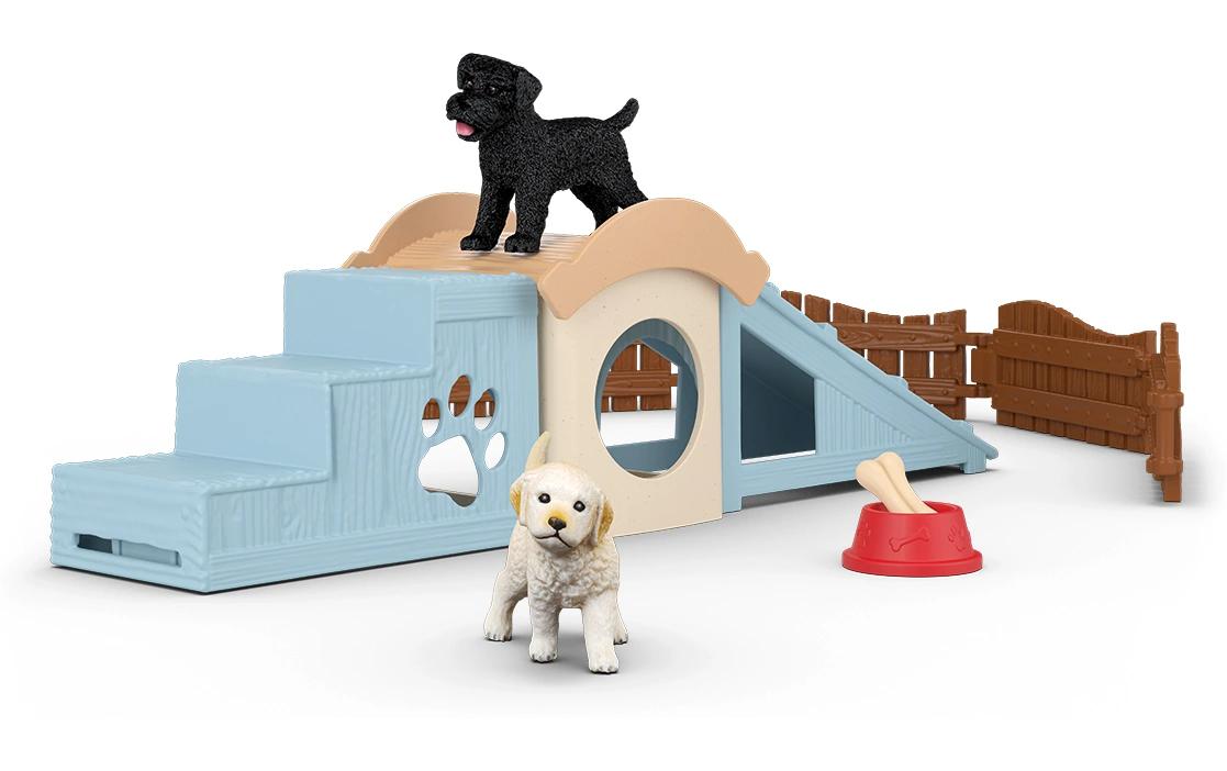 Schleich Spielfigurenset Abenteuerzeit für Welpen