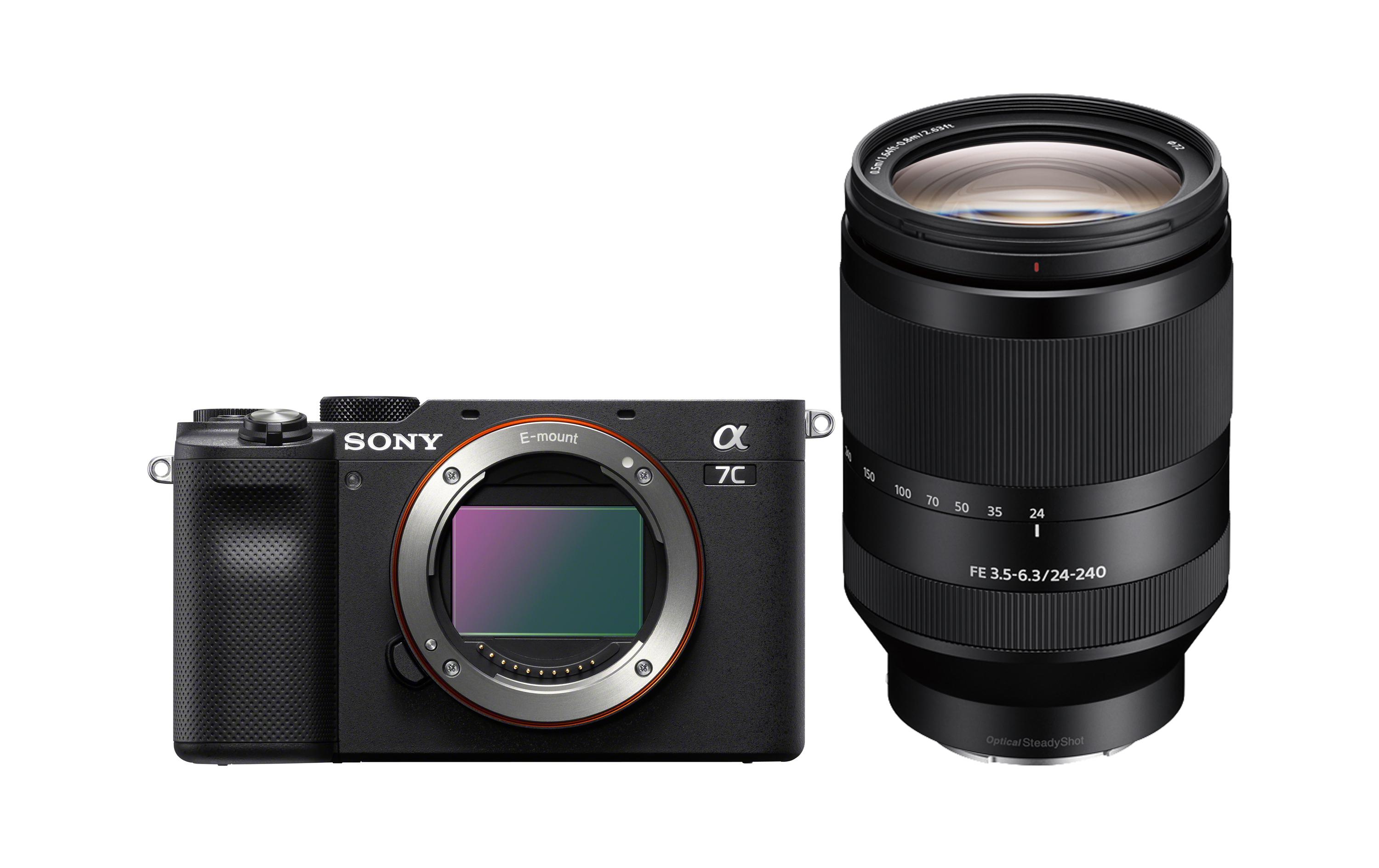 Sony Fotokamera Alpha 7C inkl. Objektiv 24-240 Kit Schwarz