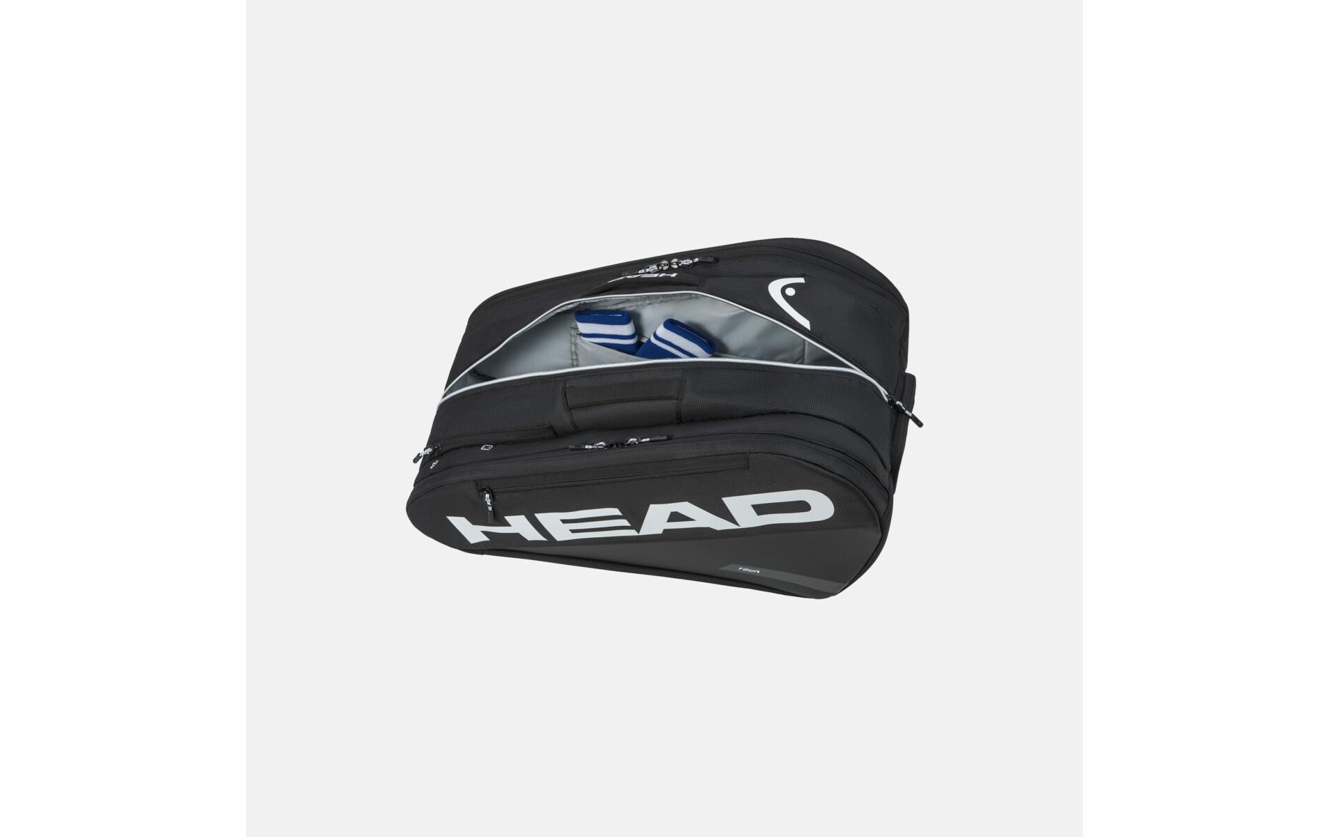 HEAD Tour Padel Tasche L Schwarz