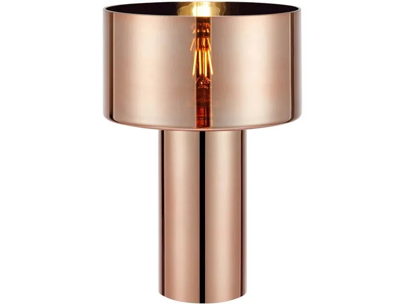 Markslöjd Tischleuchte CORIN 1-flammig 60 W Rosegold