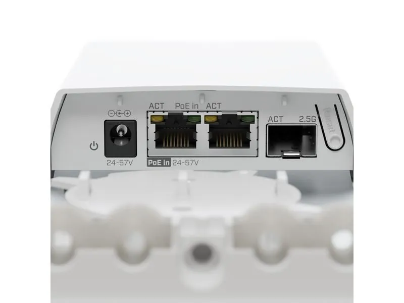 MikroTik FTC21 Wetterfester Glasfaser-zu-Kupfer-Konverter IP55 Weiss MikroTik FTC21 Wetterfester Glasfaser-zu-Kupfer-Konverter IP55 Weiss