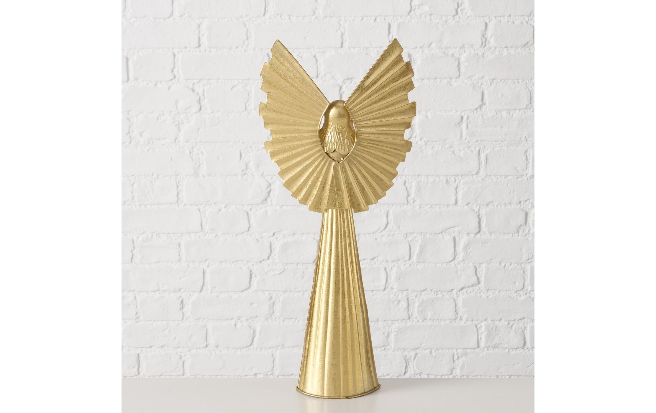 Boltze Weihnachtsfigur Figur Nuriel Metall, 23.5 x 54 cm