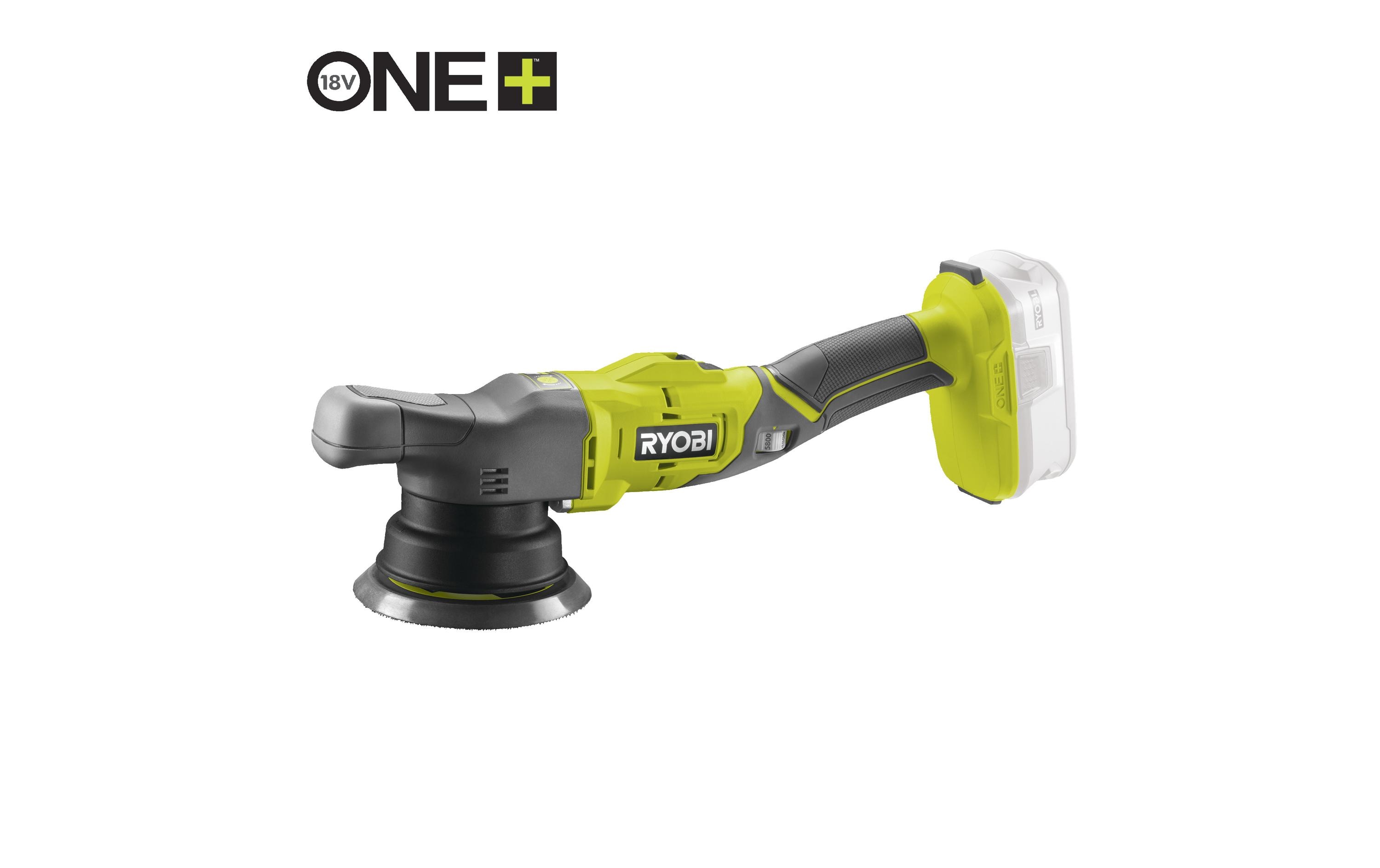 RYOBI Akku-Winkelpolierer R18P-0, 18 V, Solo