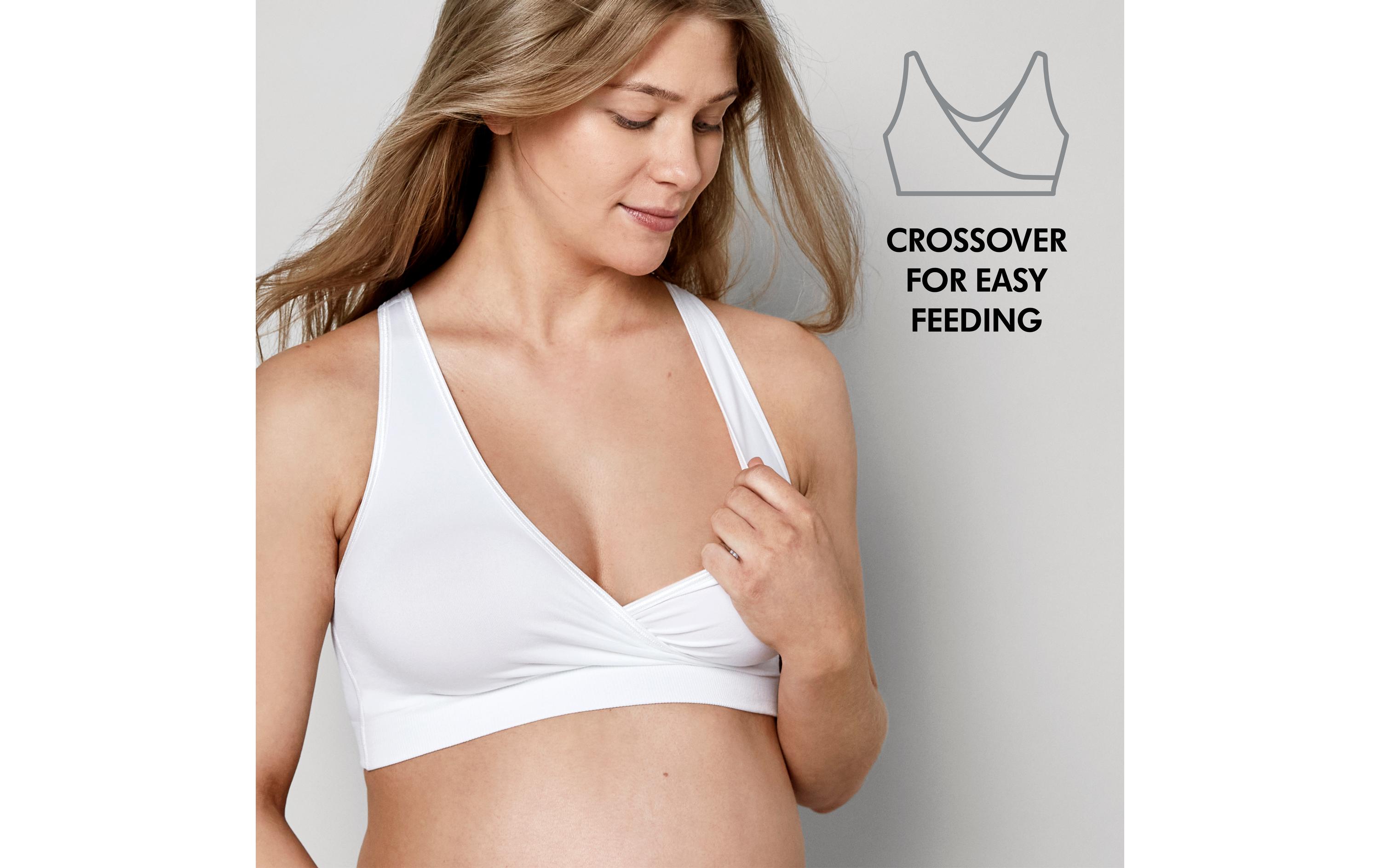 MEDELA Still- und Schlaf-BH Keep Cool Weiss Gr. L