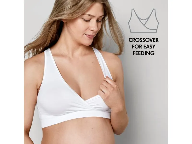 MEDELA Still- und Schlaf-BH Keep Cool Weiss Gr. M