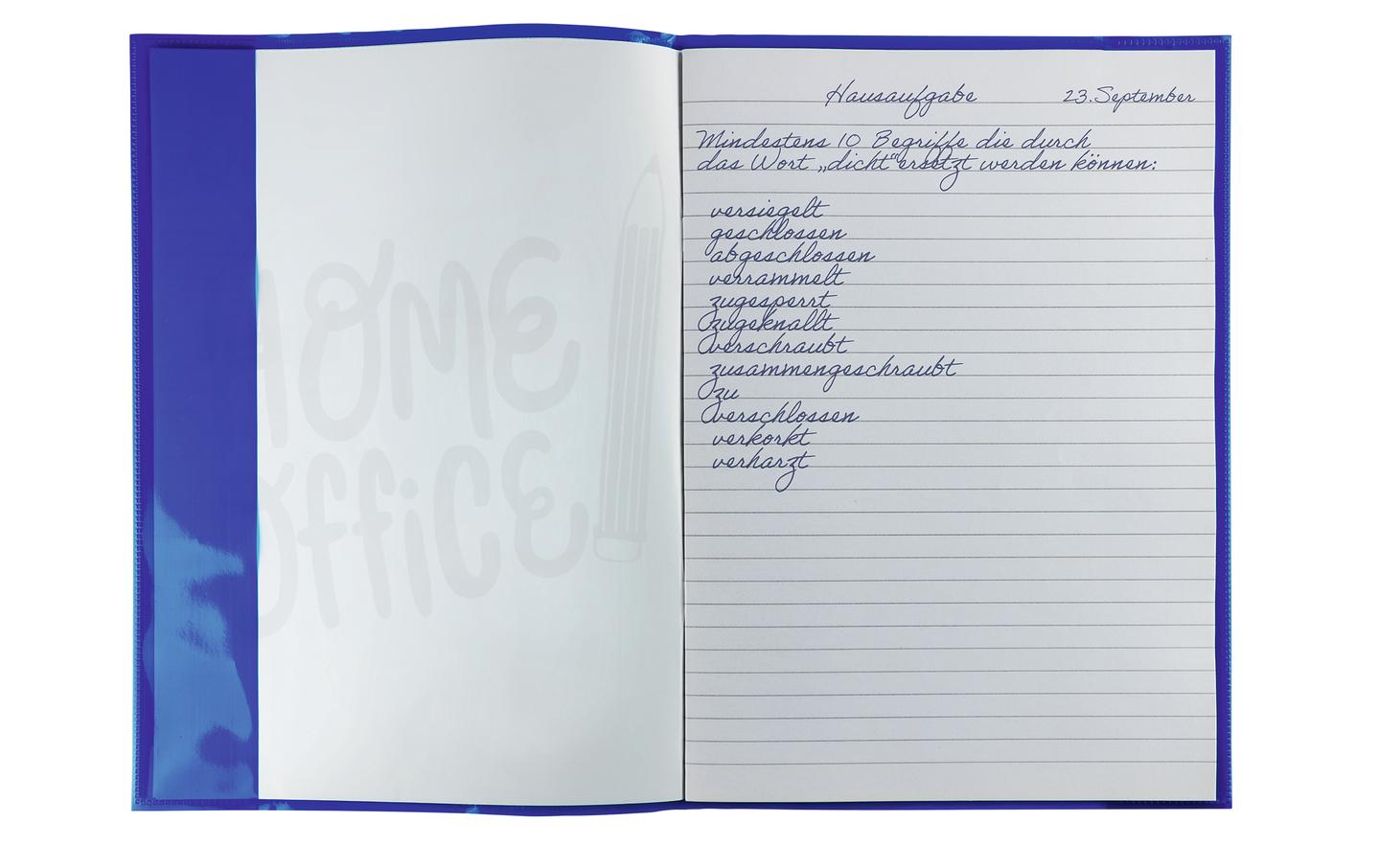 HERMA Einbandfolie Plus A4 Blau