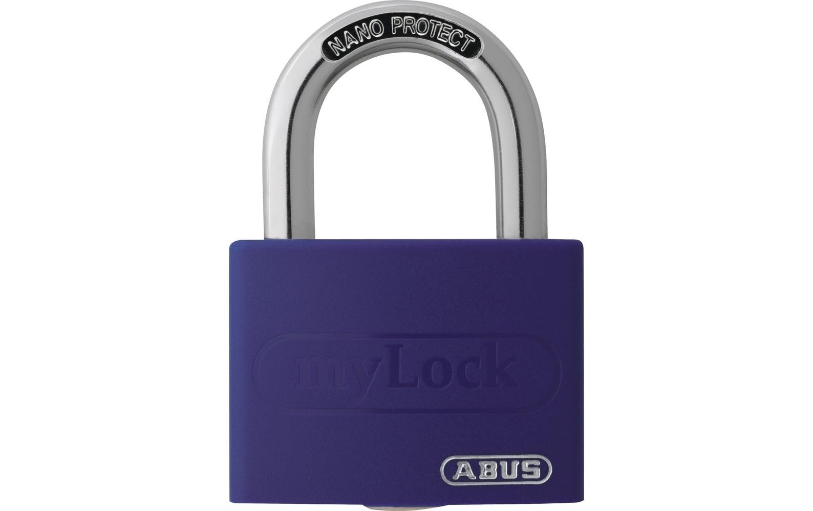 Abus Vorhängeschloss T65AL/40 Lila Aluminium