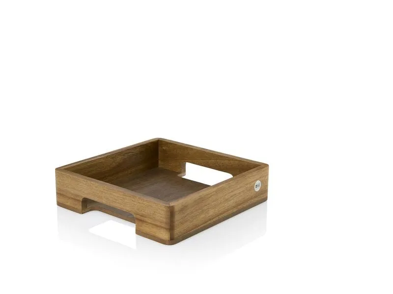 AdHoc Serviertablett Serve Square 25 x 25 cm, Walnuss AdHoc Serviertablett Serve Square 25 x 25 cm, Walnuss
