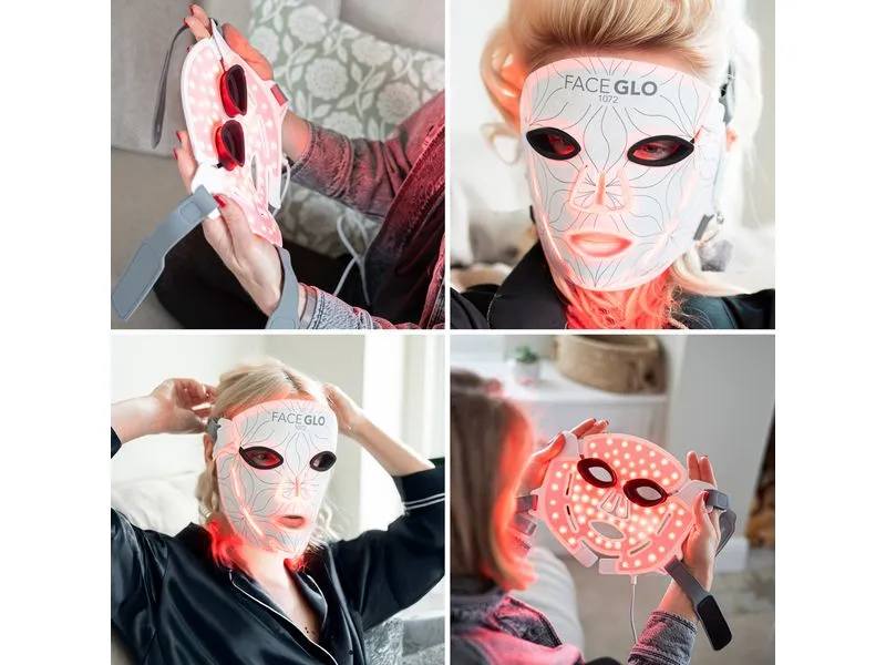 Rio Lichttherapie-Gerät FaceGLO 1072 mit Serum Rio Lichttherapie-Gerät FaceGLO 1072 mit Serum