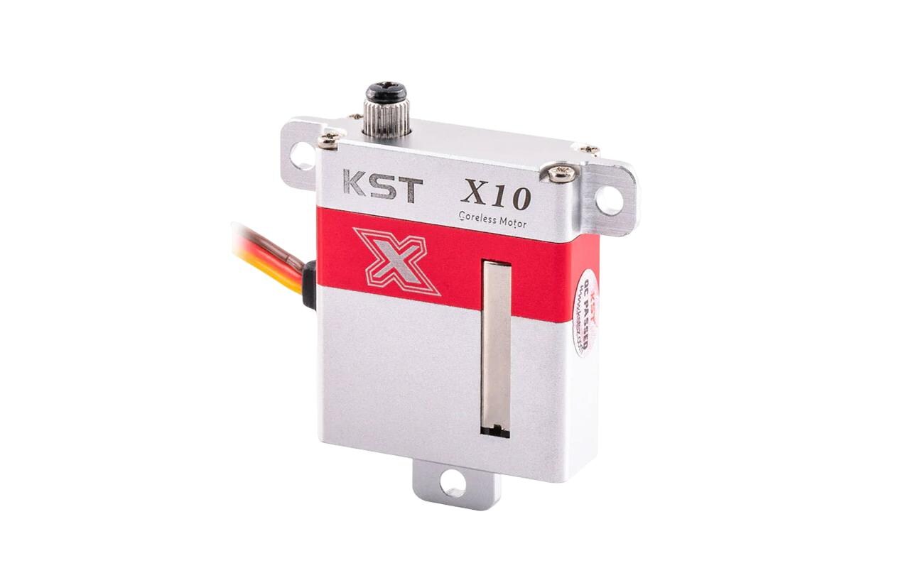 KST Flächenservo X10 V8.0 10.8 kg, 0.10 s, Digital HV KST Flächenservo X10 V8.0 10.8 kg, 0.10 s, Digital HV