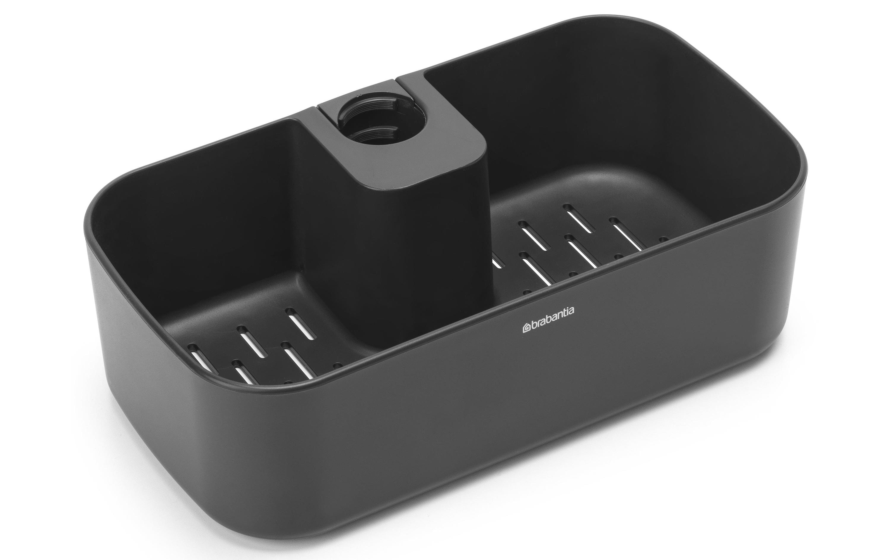 Brabantia Duschmittelhalter ReNew 13.3 x 24.4 cm, Schwarz