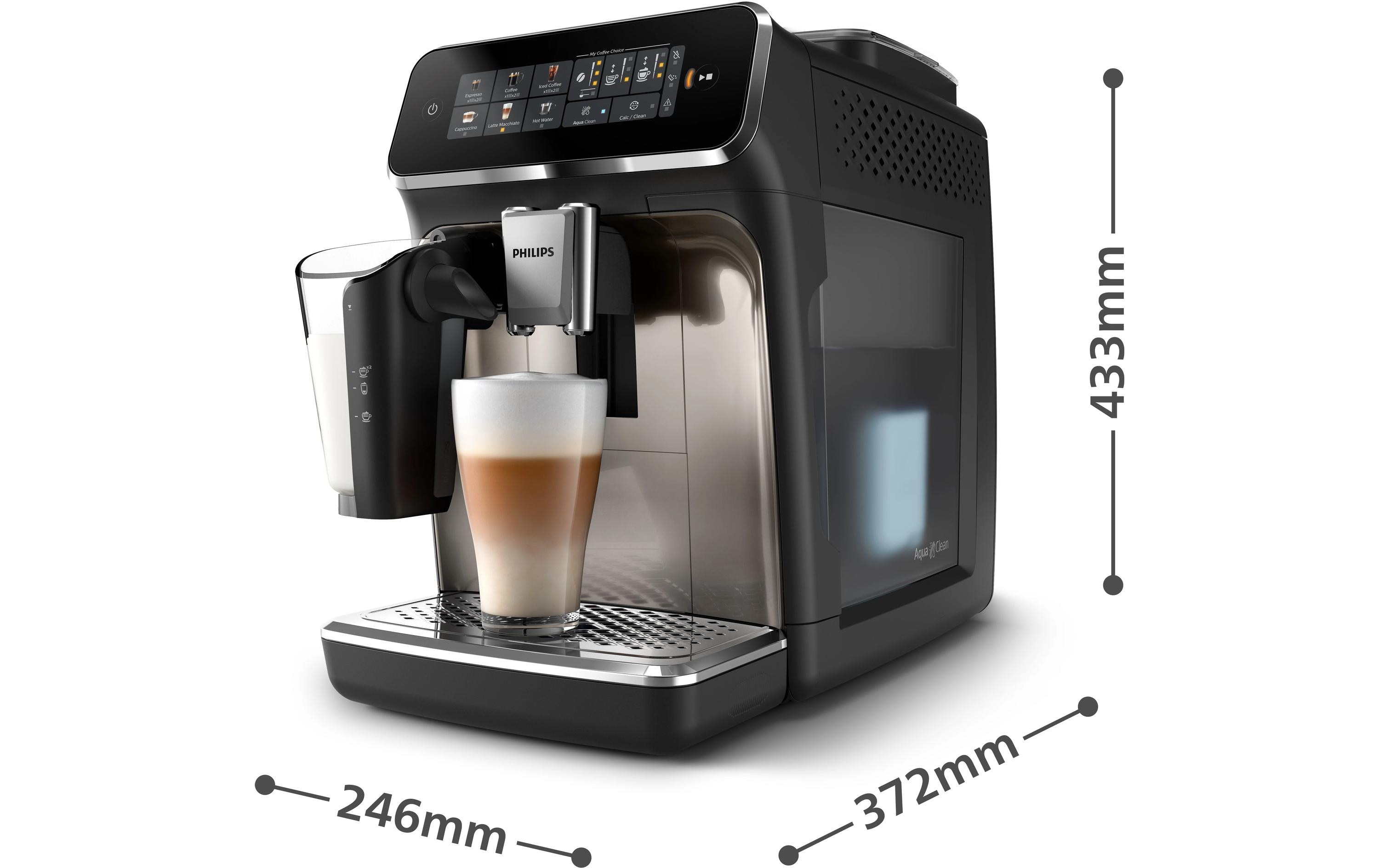 Philips Kaffeevollautomat Series 3300 EP3347 Schwarz Philips Kaffeevollautomat Series 3300 EP3347 Schwarz