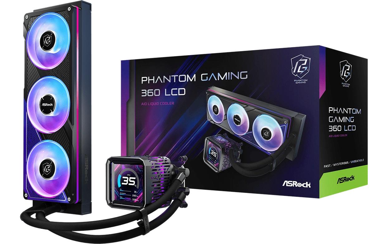 ASRock Wasserkühlung Phantom Gaming 360 LCD