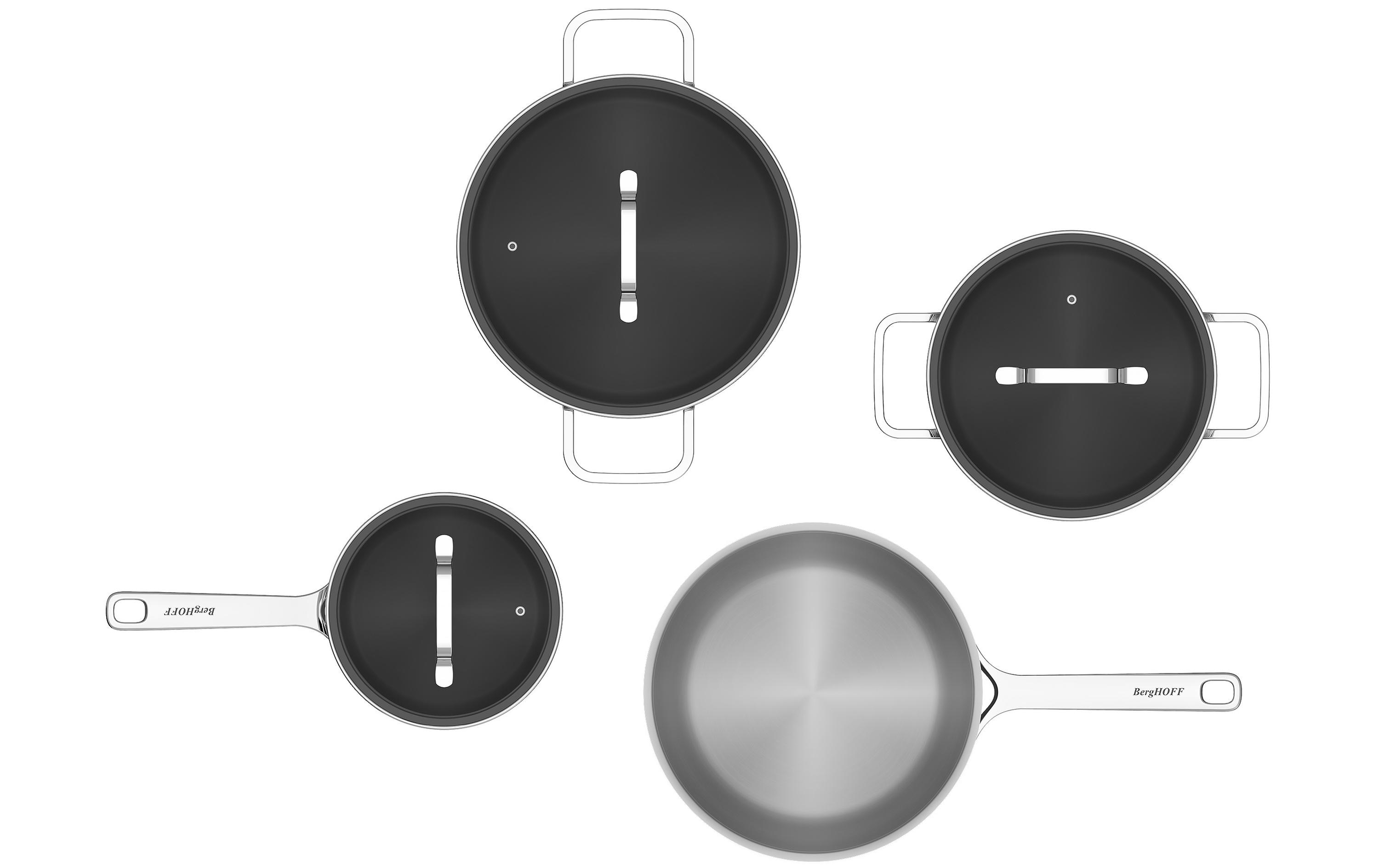 BergHOFF Kochgeschirr-Set HELIX 7-teilig