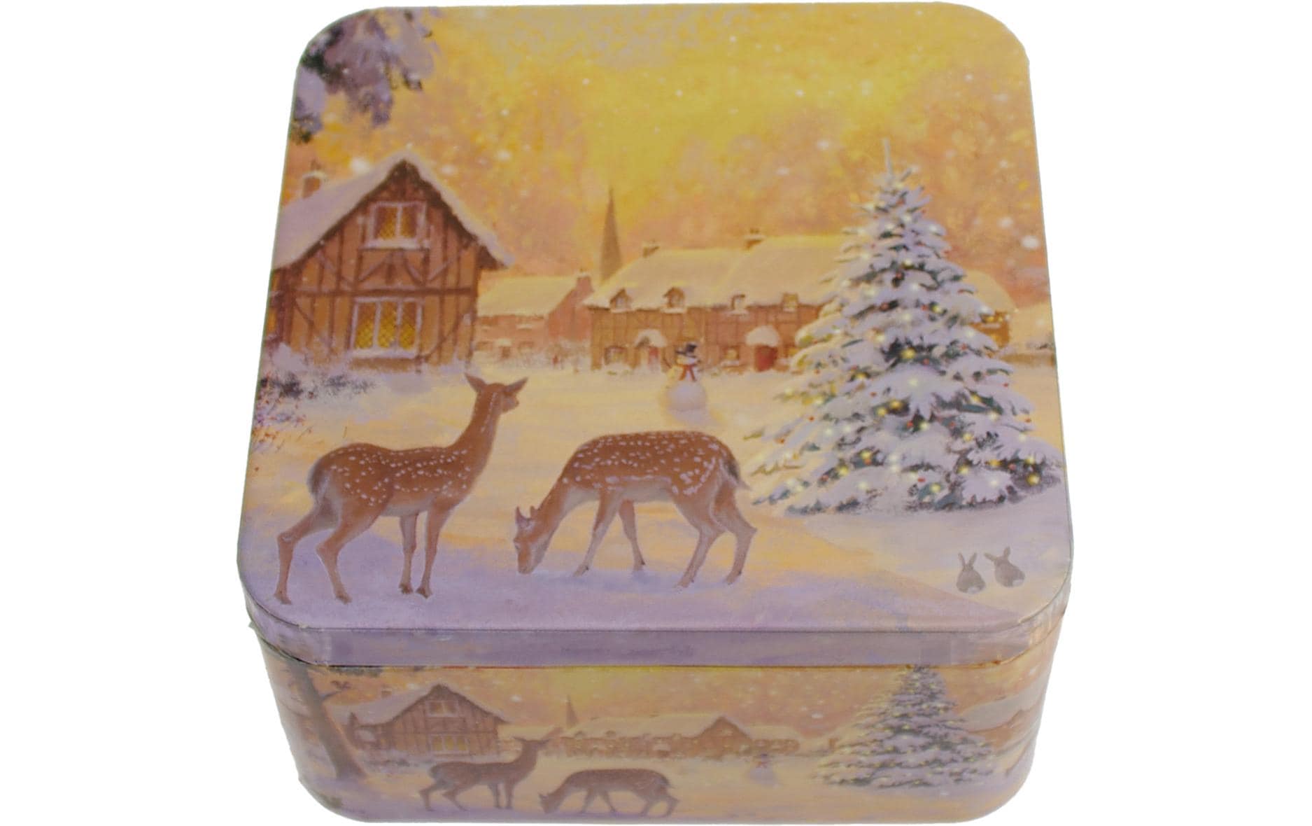 Gawol Guetzli-Dose Winter Nostalgia 150 x 150 x 75 mm