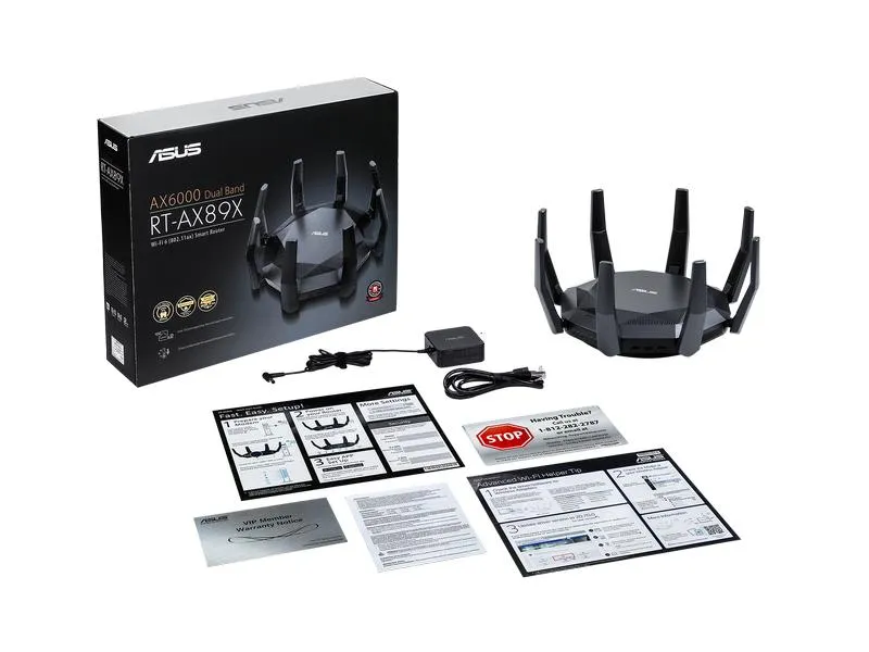 ASUS Dual-Band WiFi Router RT-AX89X