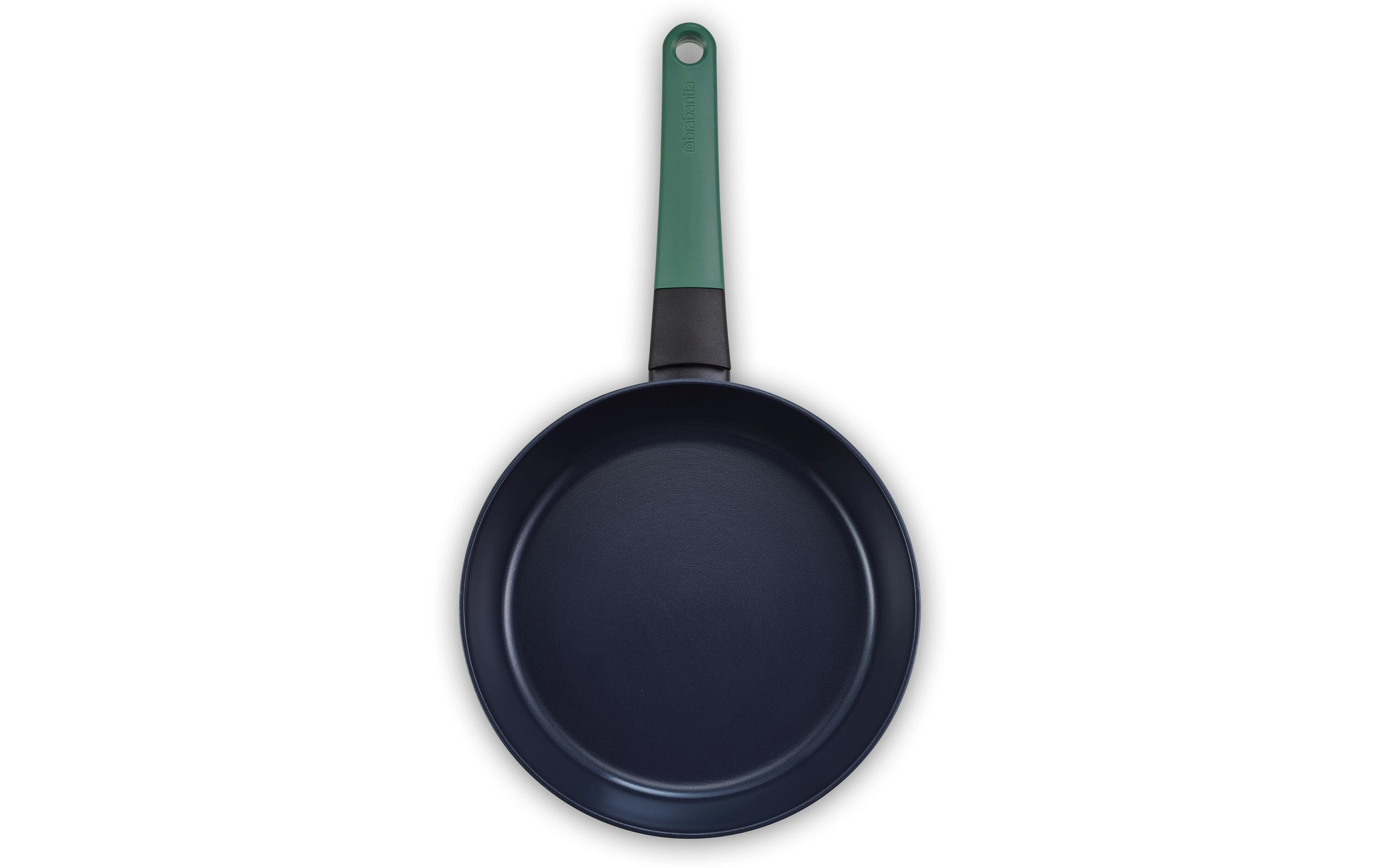 Brabantia Bratpfanne Tasty+ 24 cm, Schwarz/Fir Green