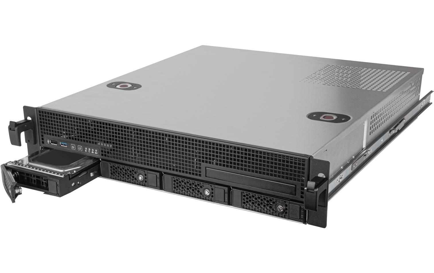 SilverStone Festplatteneinsatz mit Diebstahlschutz-Schloss