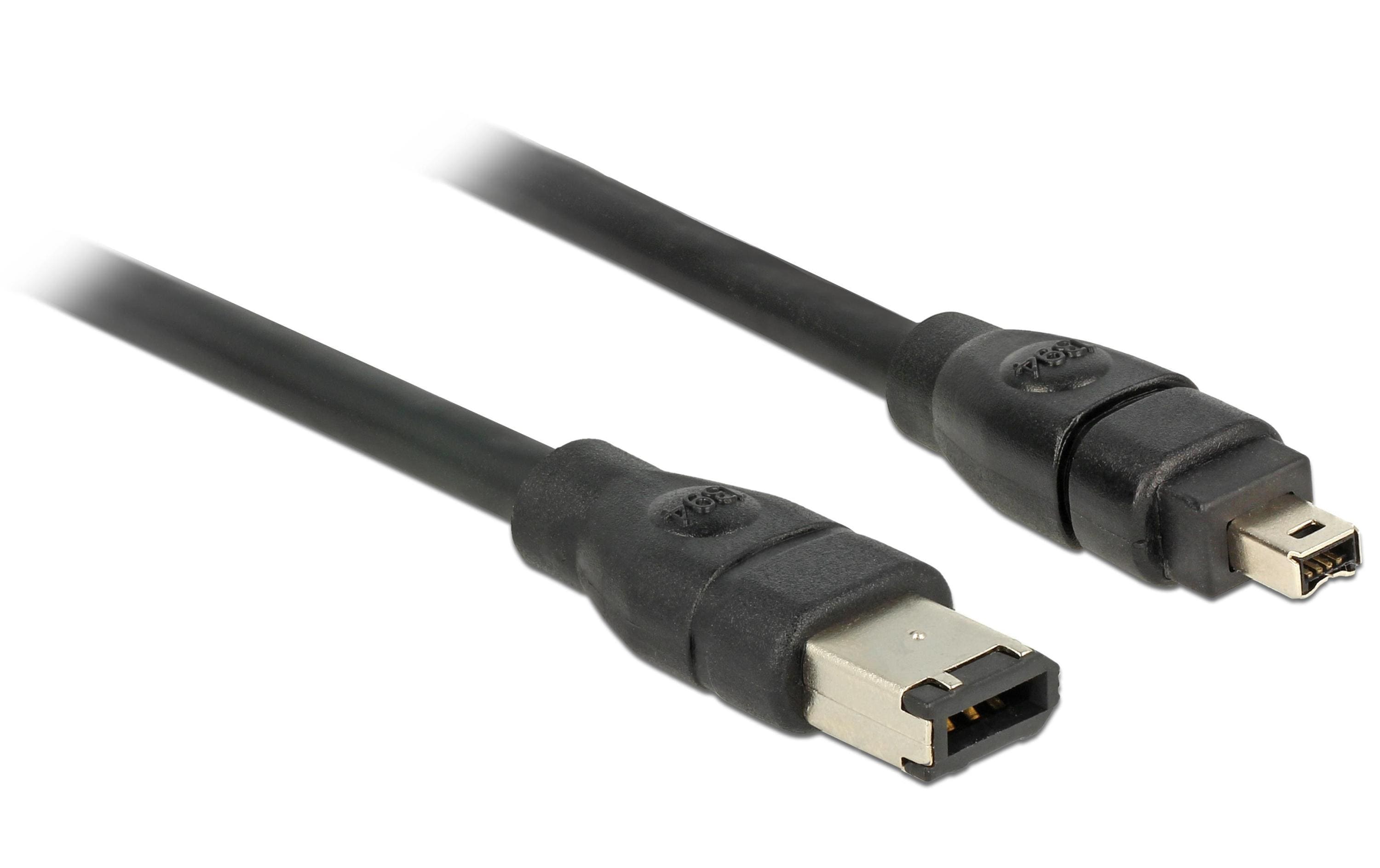 Delock FireWire-Kabel 800Mbps 6Pin-4Pin 3 m Delock FireWire-Kabel 800Mbps 6Pin-4Pin 3 m
