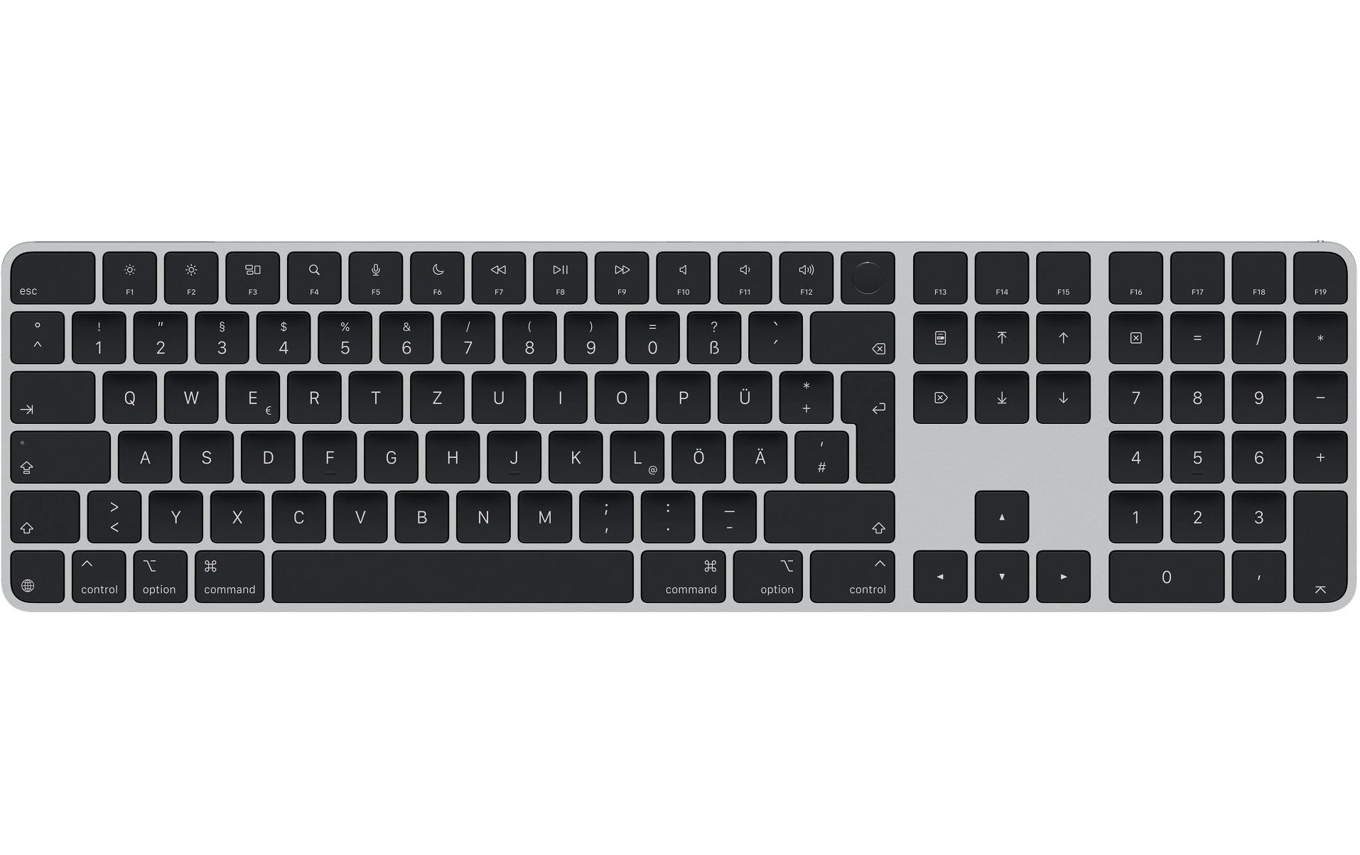 Apple Magic Keyboard mit Touch ID und Ziffernblock (DE Layout) Apple Magic Keyboard mit Touch ID und Ziffernblock (DE Layout)