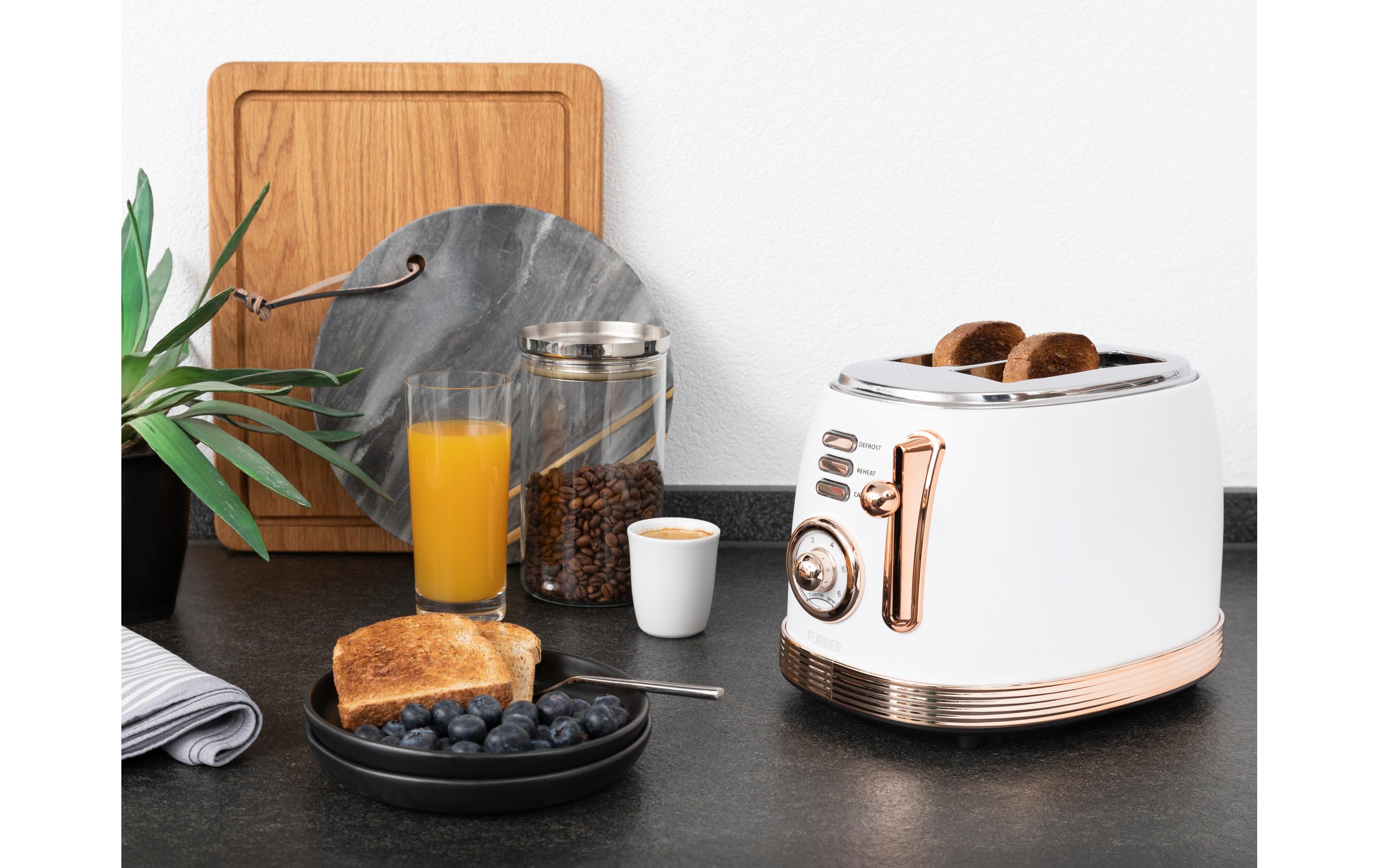FURBER Toaster Monroe Rosegold