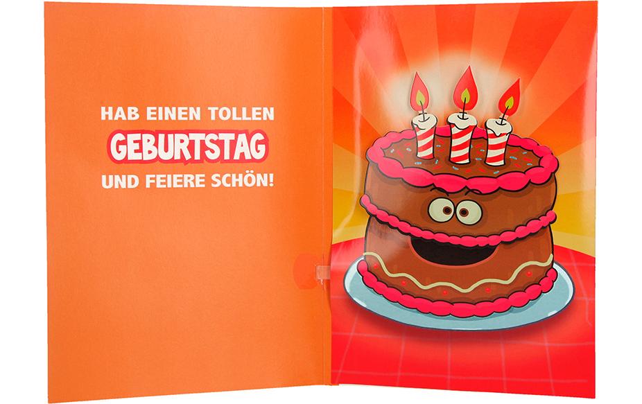 Depesche Musikkarte beweglich Happy Birthday to you