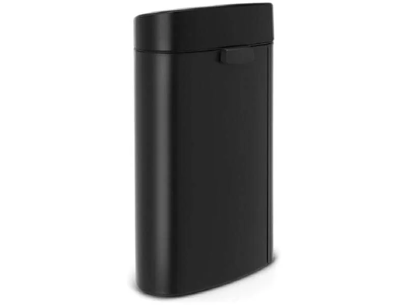 Brabantia Abfalleimer Touch Bin 40 l, Matt Black