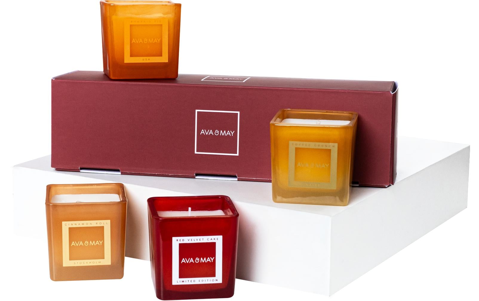 AVA & MAY Duftkerze Sweet Celebration 4 x 55 g