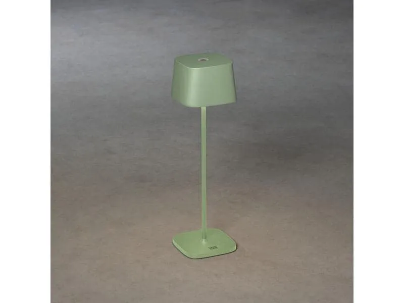 Konstsmide Akku-Tischleuchte USB Capri, 2700-3000 K, 2.2 W, Mintgrün Konstsmide Akku-Tischleuchte USB Capri, 2700-3000 K, 2.2 W, Mintgrün