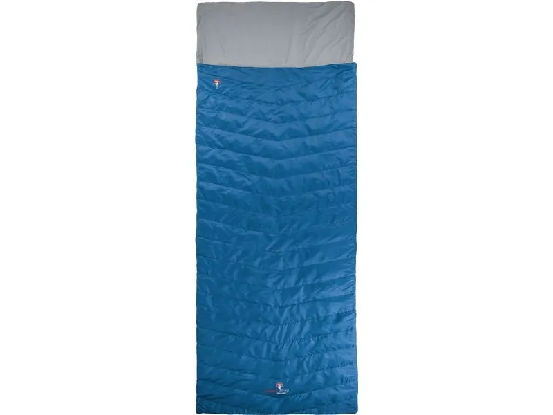Grüezi Bag Schlafsack Wolle Almhütte 10 °C 175 cm, Blau Grüezi Bag Schlafsack Wolle Almhütte 10 °C 175 cm, Blau