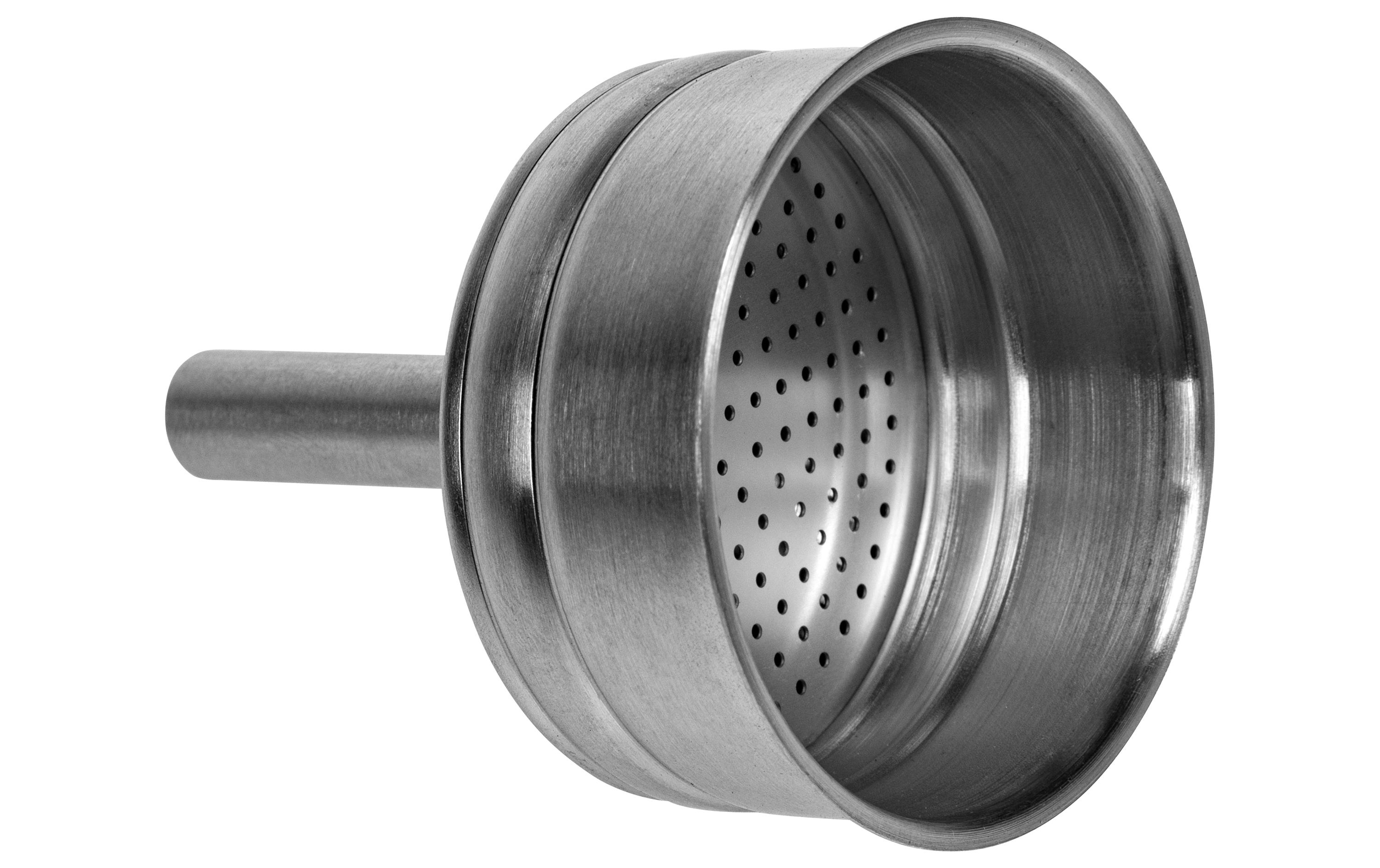 FURBER Espressokocher Chicchi 4 Tassen, Schwarz