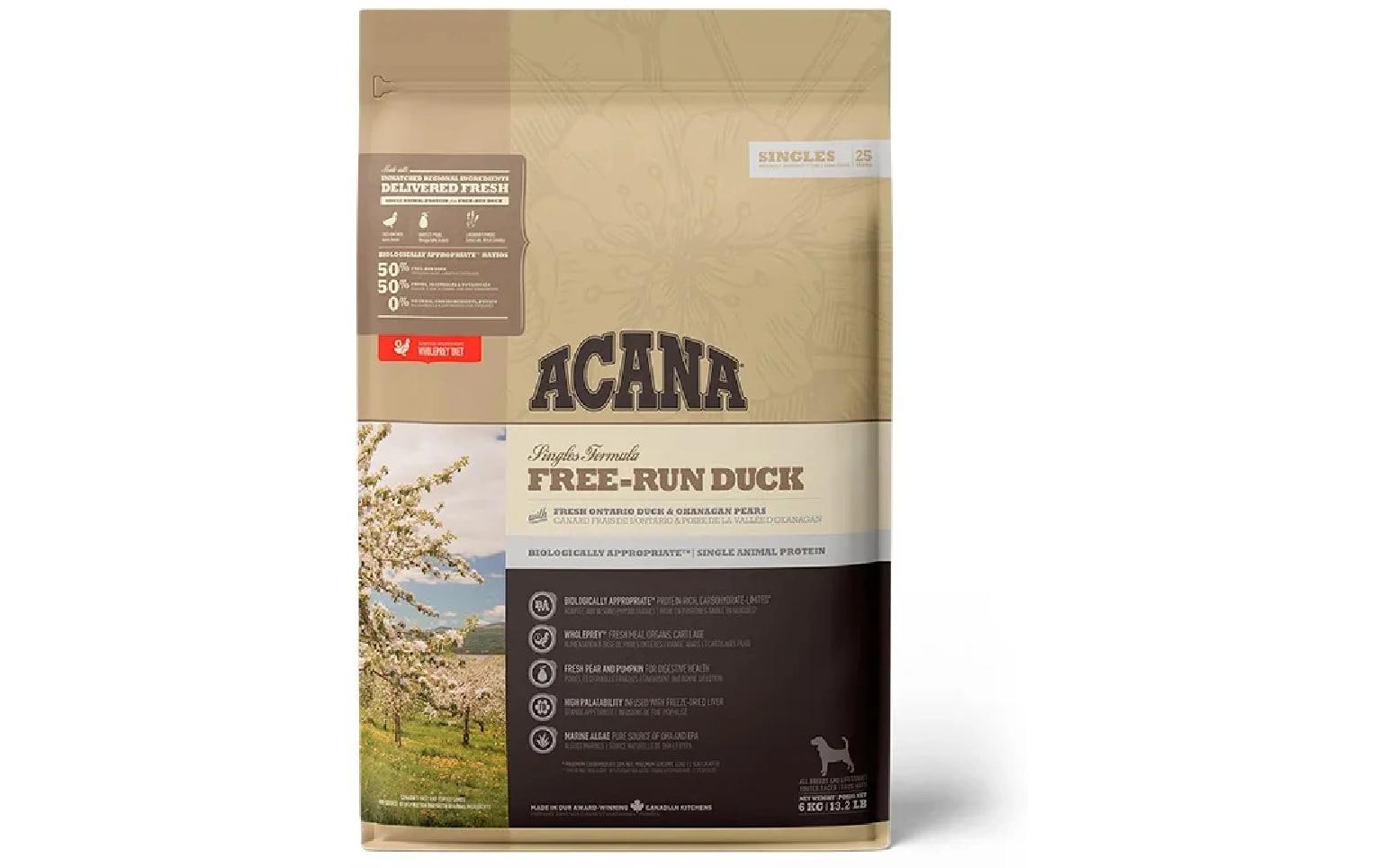 Acana Trockenfutter Free-Run Duck 6 kg