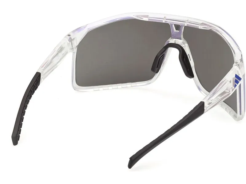 adidas Alkator SP0124 Transparent, Lens blue mirror