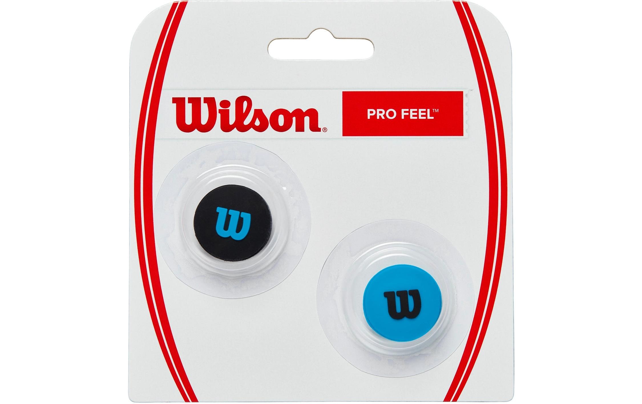 Wilson Dämpfer Pro Feel Ultra 2er-Pack, Blau/Schwarz