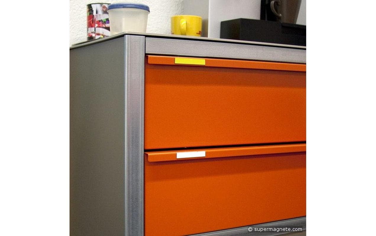 supermagnete Magnetband 20 mm x 1 m, Rot