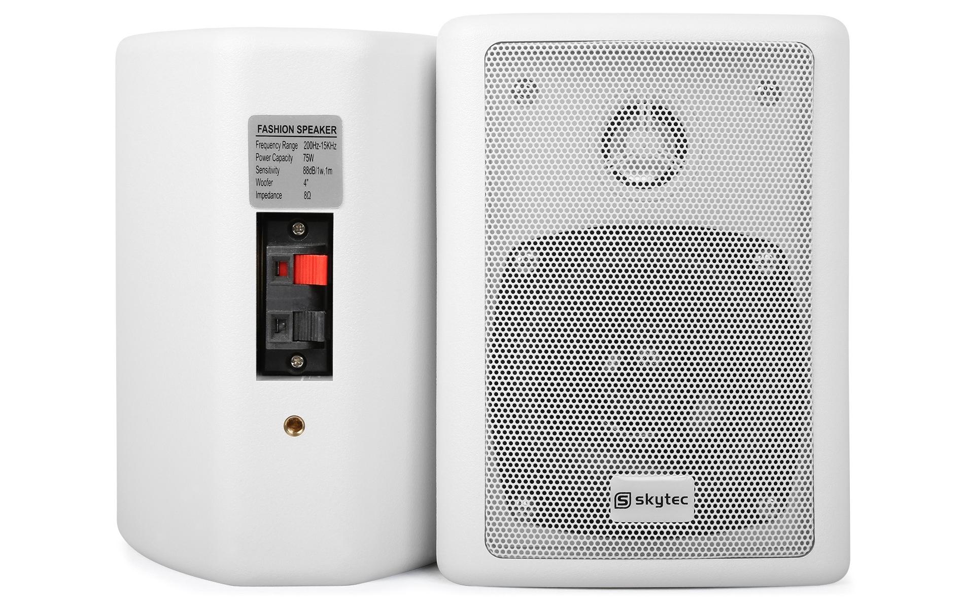 Skytec Installationslautsprecher ODS40W Set Weiss