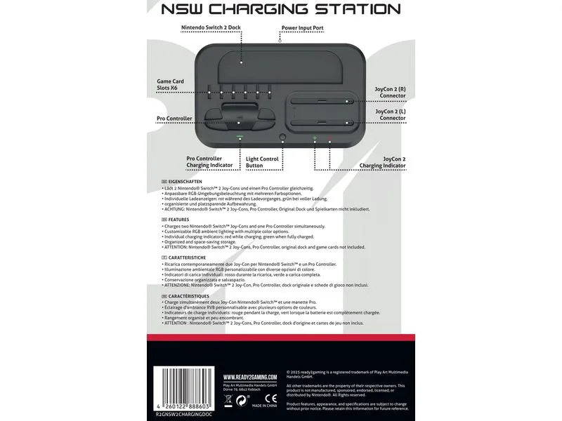 GAME Ladestation NSW 2 Charging Dock