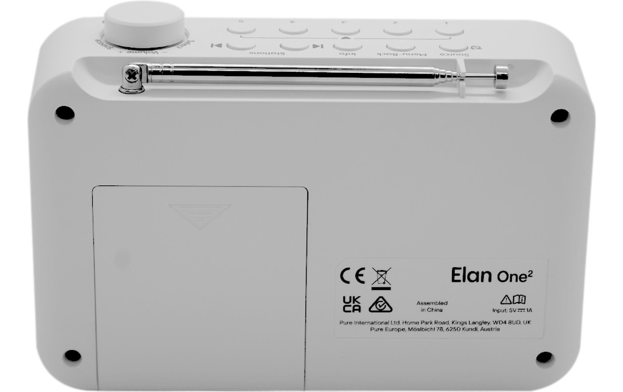 Pure DAB+ Radio Elan One2 Weiss