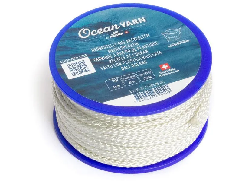 Meister Seil OceanYarn Ø 3 mm, 25 m, 150 kg, Weiss Meister Seil OceanYarn Ø 3 mm, 25 m, 150 kg, Weiss
