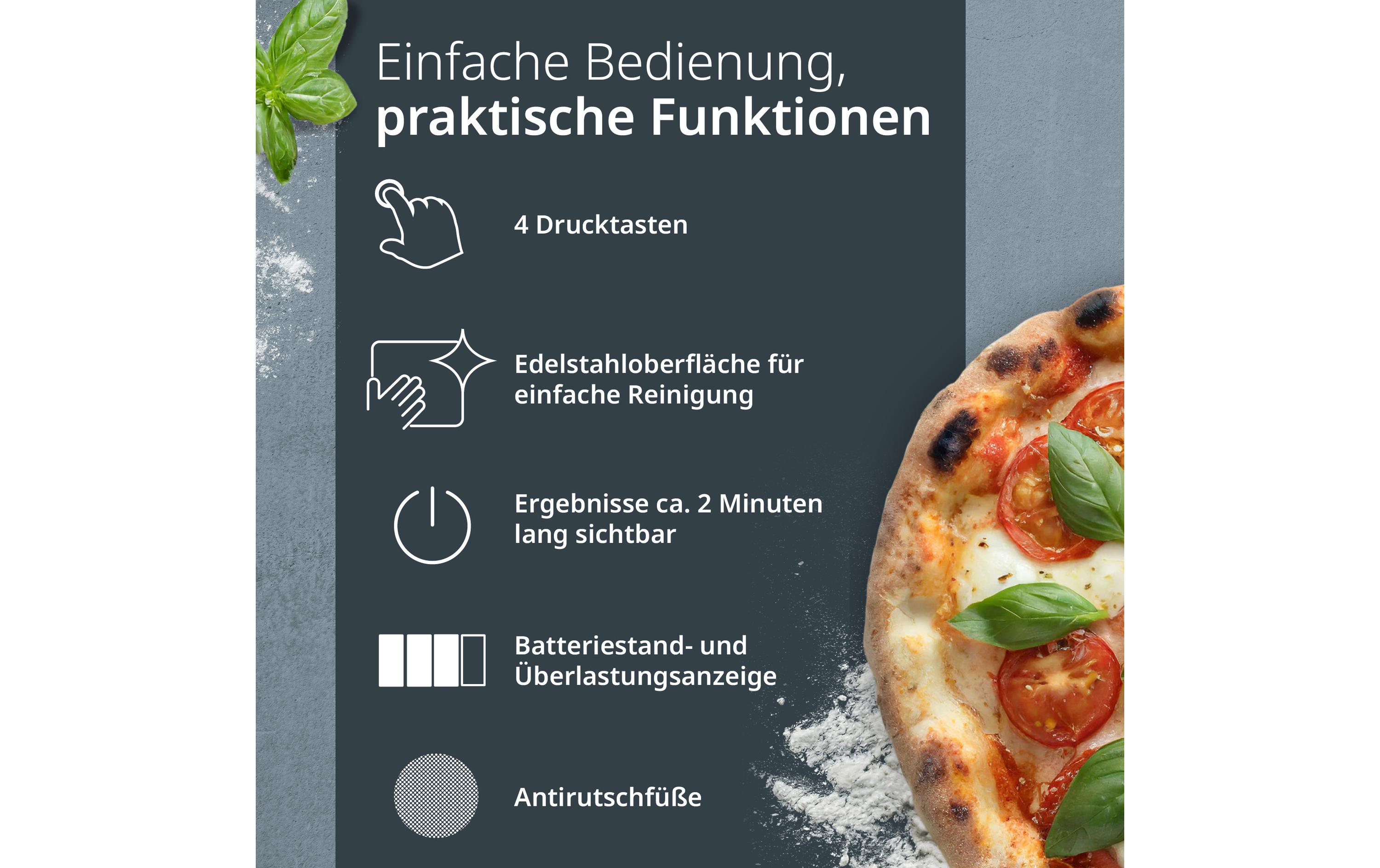 ADE Küchenwaage Isabella Silber