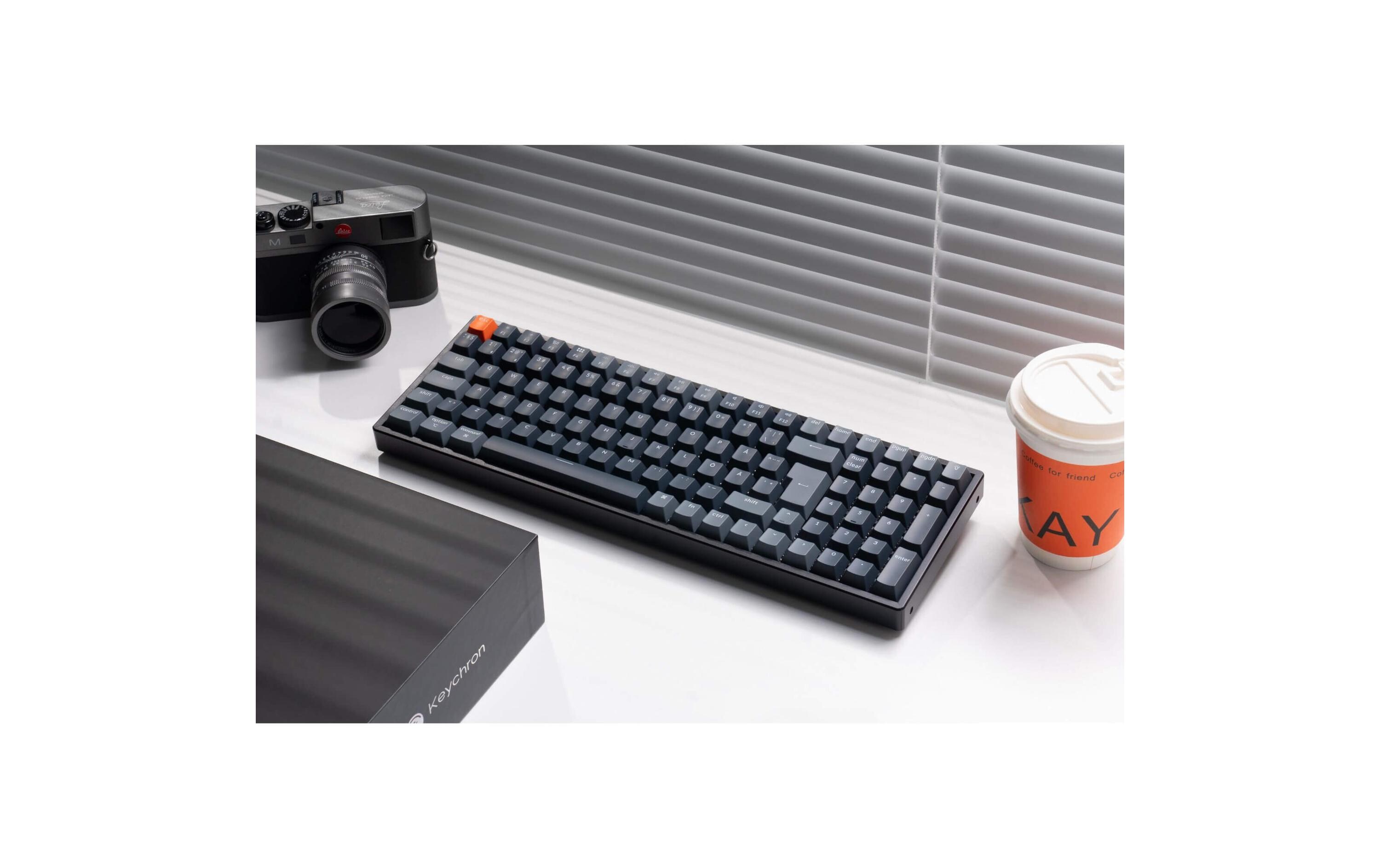 Keychron Gaming-Tastatur K4 QMK Version 3 Red Switch