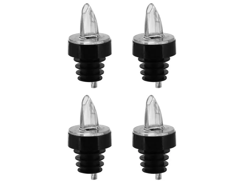 Westmark Spirituosen-Dosierer Jet-Pour 4 Stück, Transparent