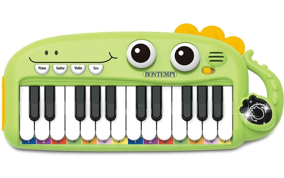 Bontempi Musikinstrument Elektronik-Keyboard blau 24 Tasten