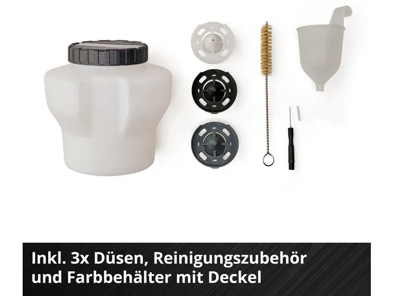 Einhell Akku-Farbsprühsystem TE-SY 18/90 Li-Solo