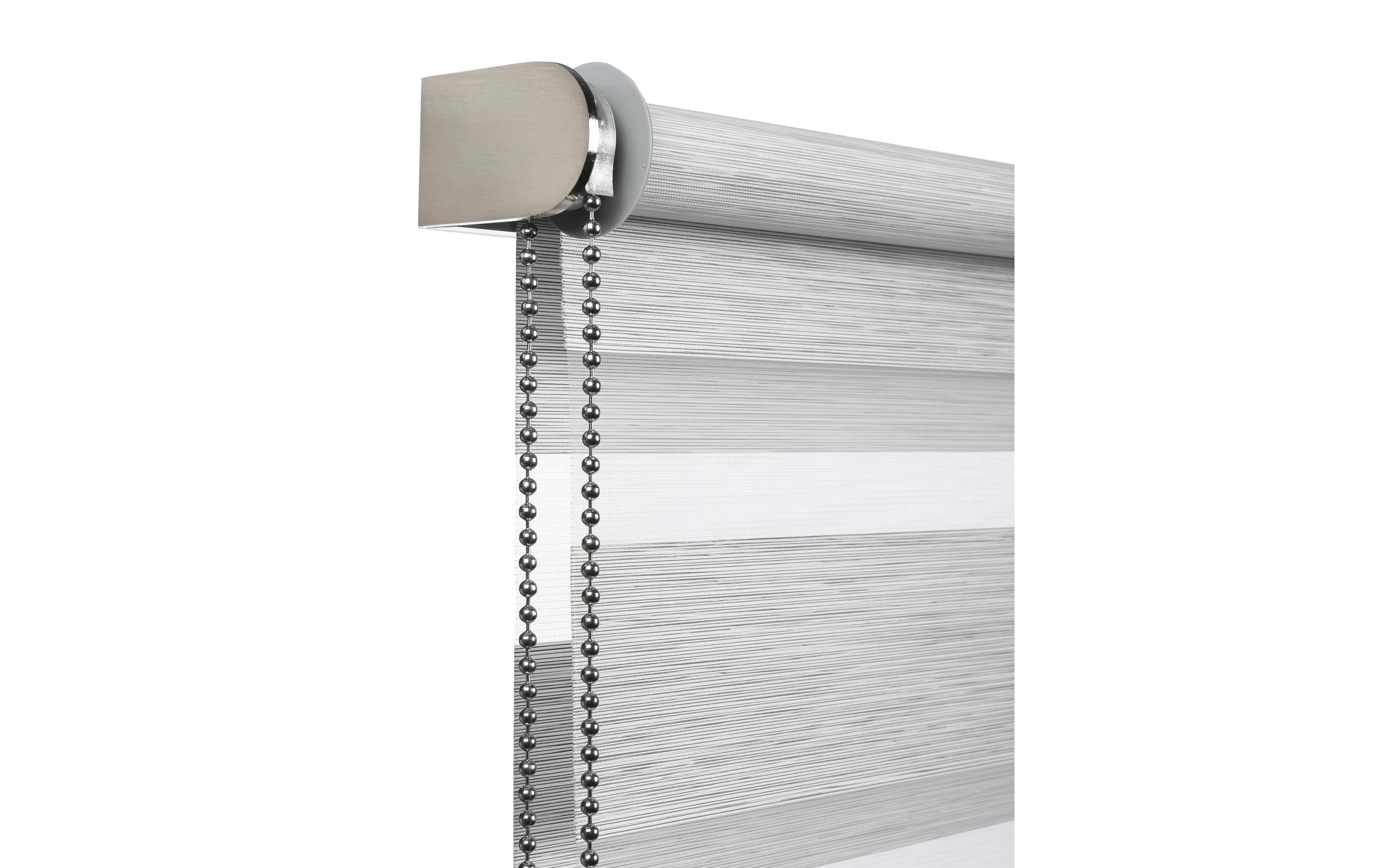 Gardinia Doppelrollo De Luxe 50 x 180 cm, Grau