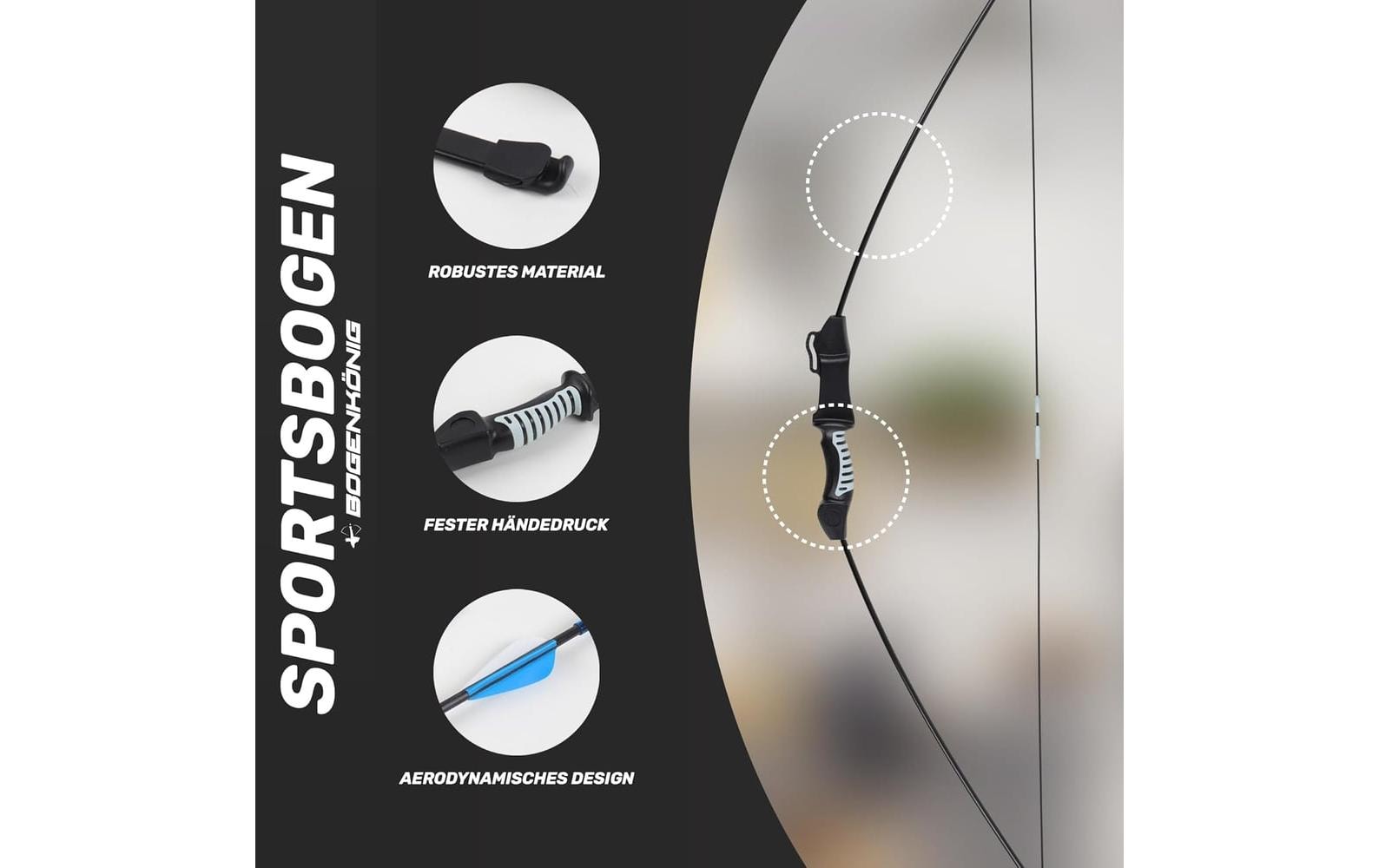 Bogenkönig Bogenschiess-Set 15 lbs